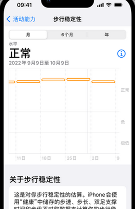 呼伦贝尔iPhone手机维修如何在iPhone开启'步行稳定性通知'