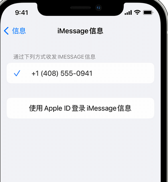 呼伦贝尔apple维修iPhone上无法正常发送iMessage信息