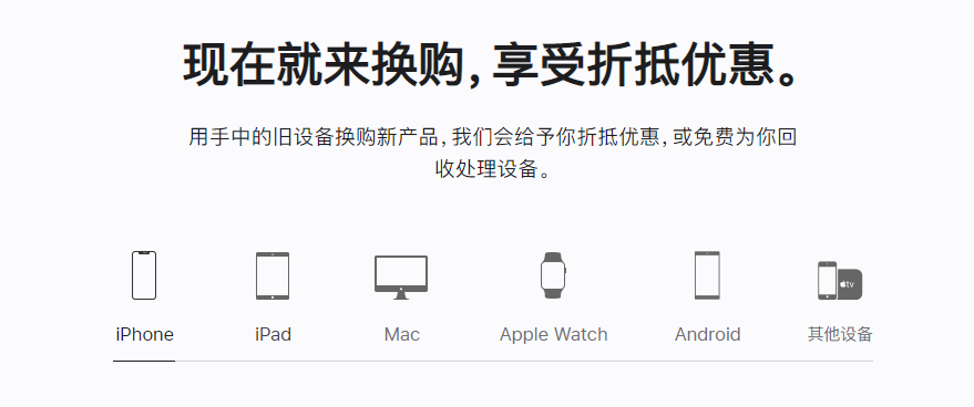 呼伦贝尔苹果手机维修分享iPhone以旧换新的去处 