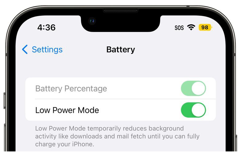呼伦贝尔苹果手机维修分享iOS 16 Beta 6电池百分比显示和Beta 5有什么不同 