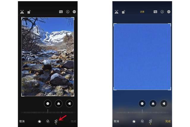 呼伦贝尔苹果手机维修分享iPhone手机如何使用裁剪功能隐藏照片 