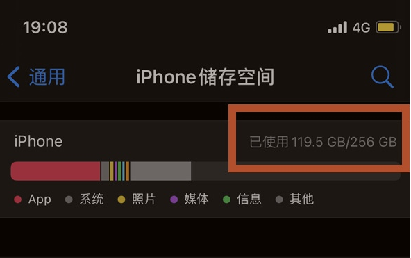 呼伦贝尔苹果13维修分享iPhone13如何查看剩余内存 